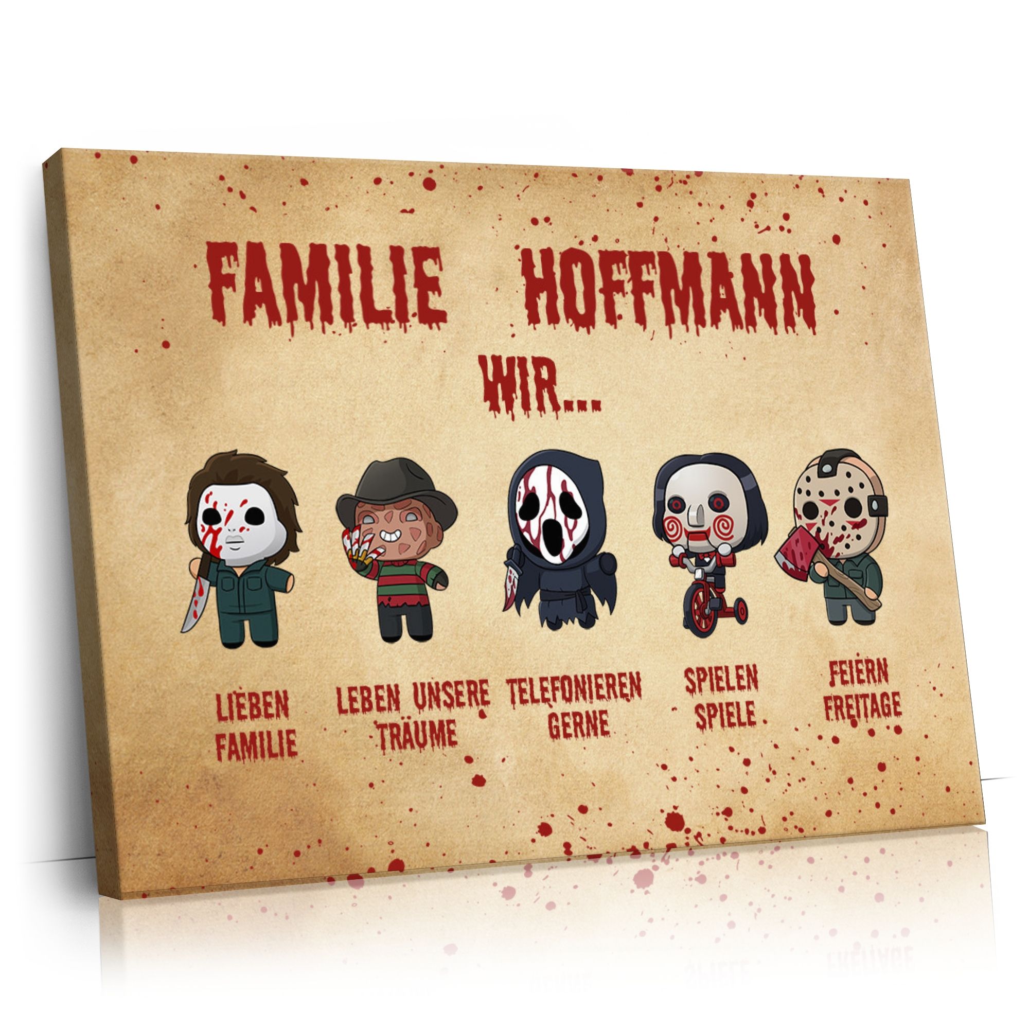 Personalisierbares Geschenk Familiensinn