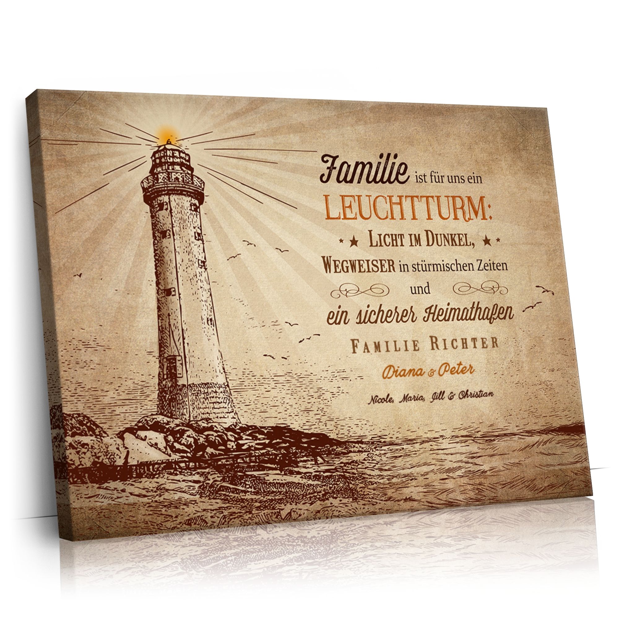 Personalisierbares Geschenk Licht in der Dunkelheit