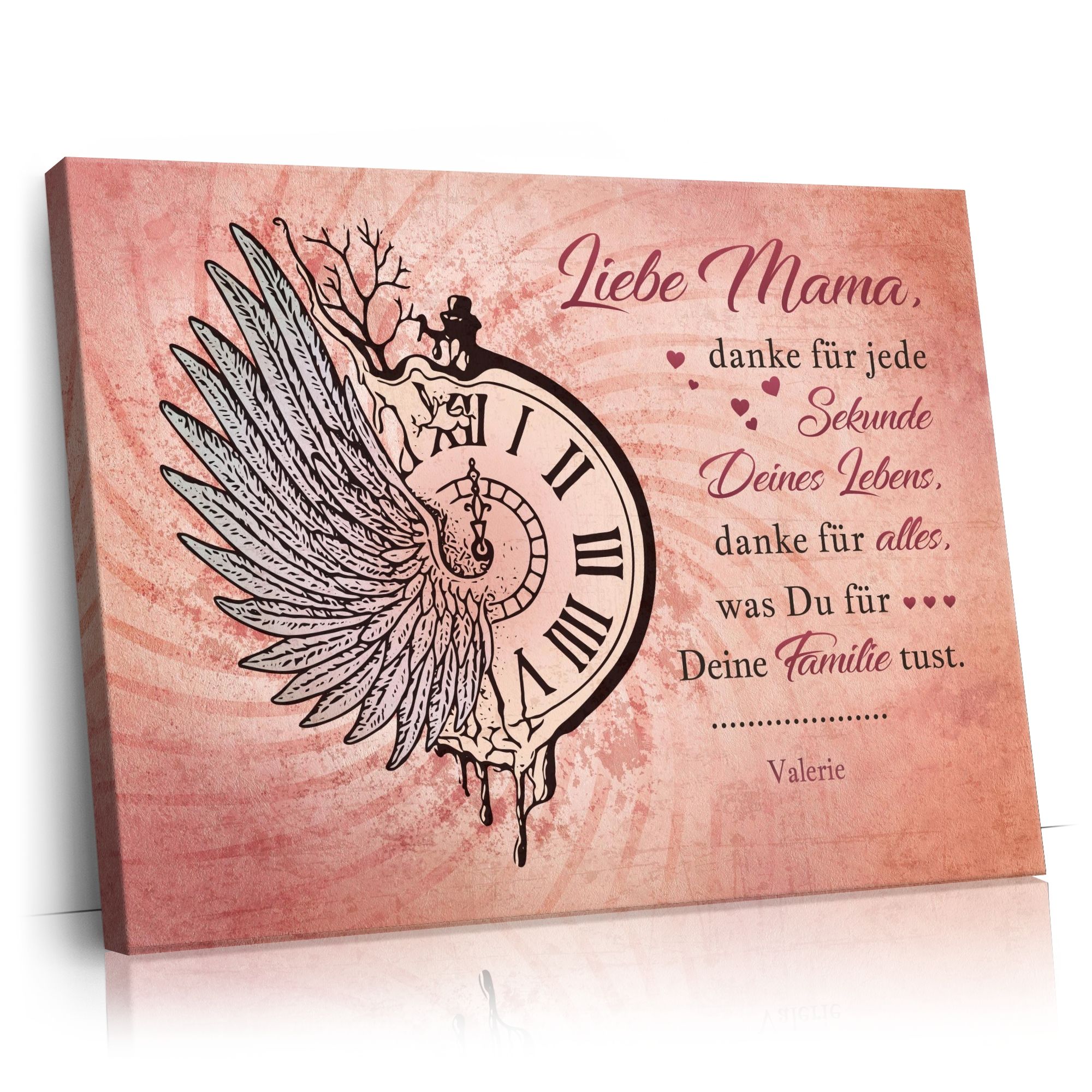 Personalisierbares Geschenk Zeit mit Mama