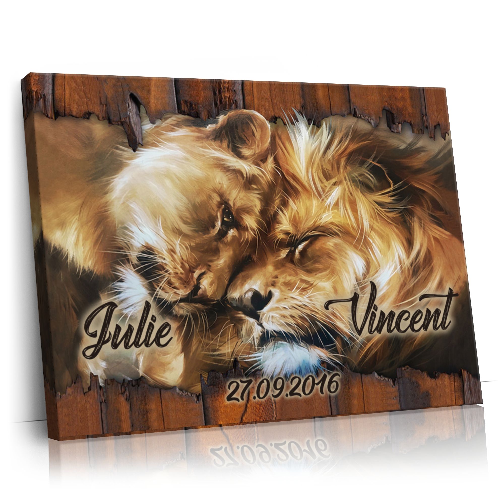 Personalisierbares Geschenk Löwenherz
