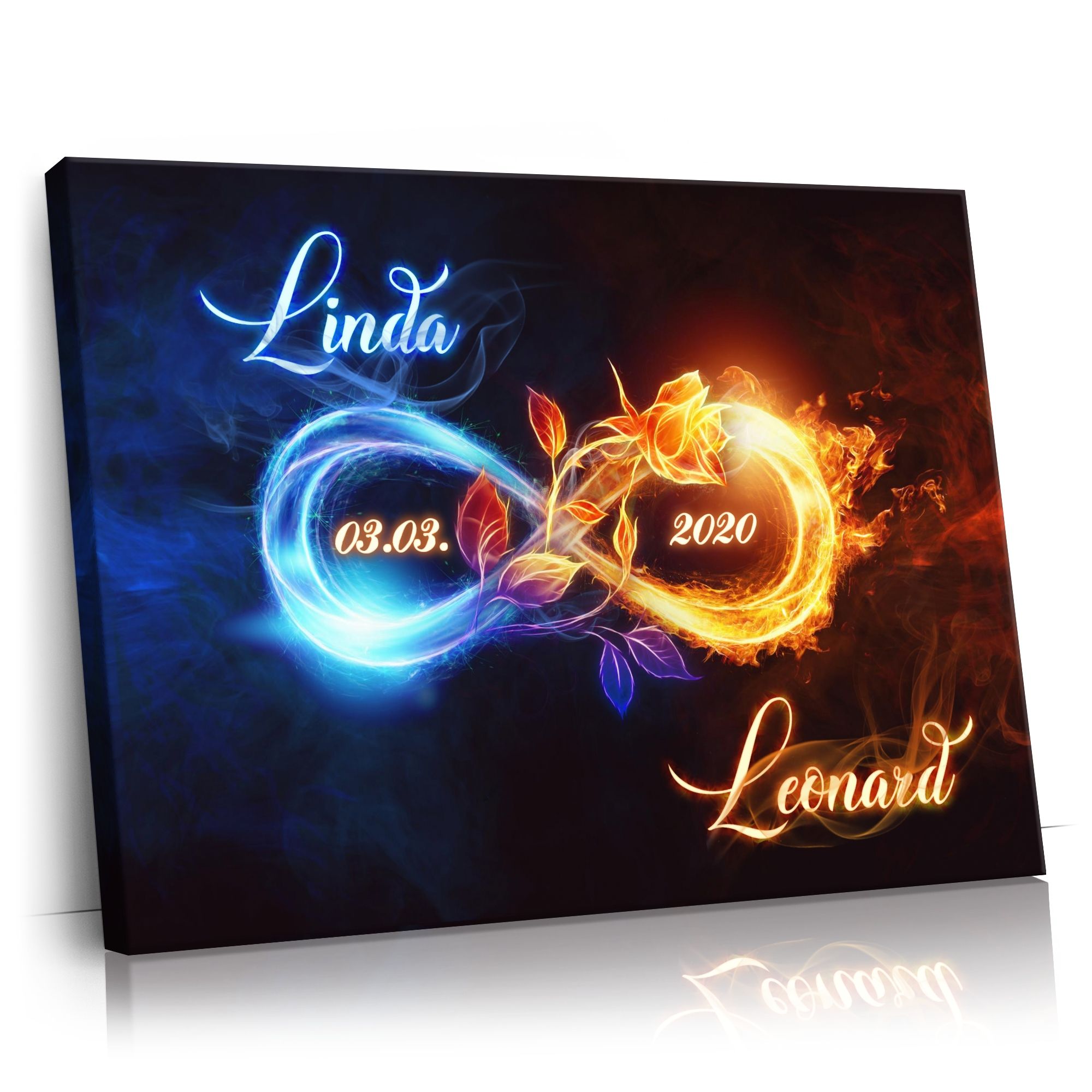 Personalisierbares Geschenk Unendliche Verbindung