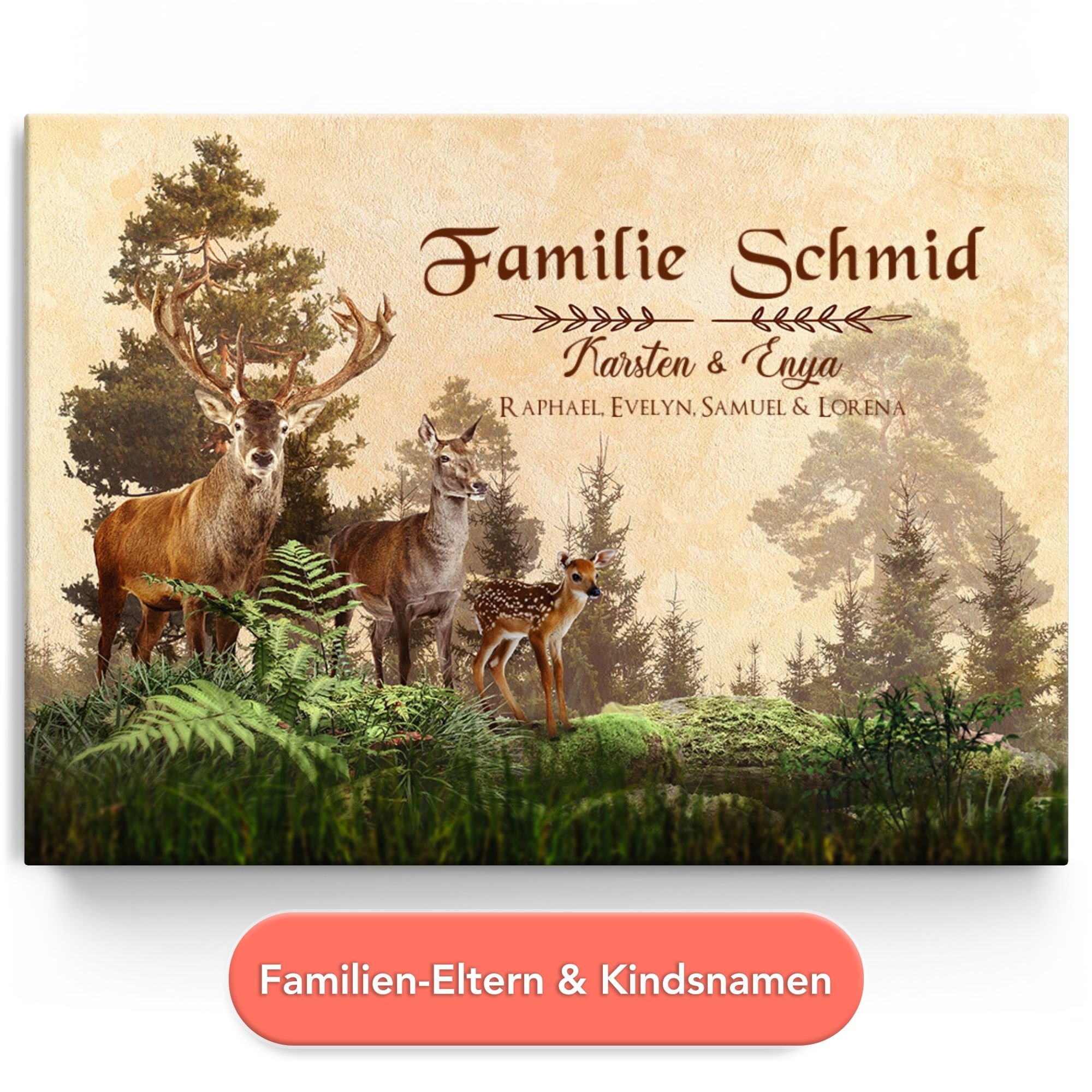 Hirschfamilie