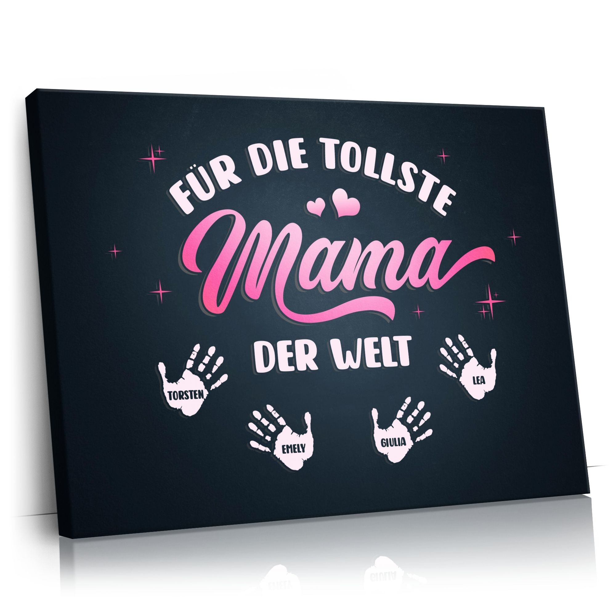 Personalisierbares Geschenk Kinderhände für Mama