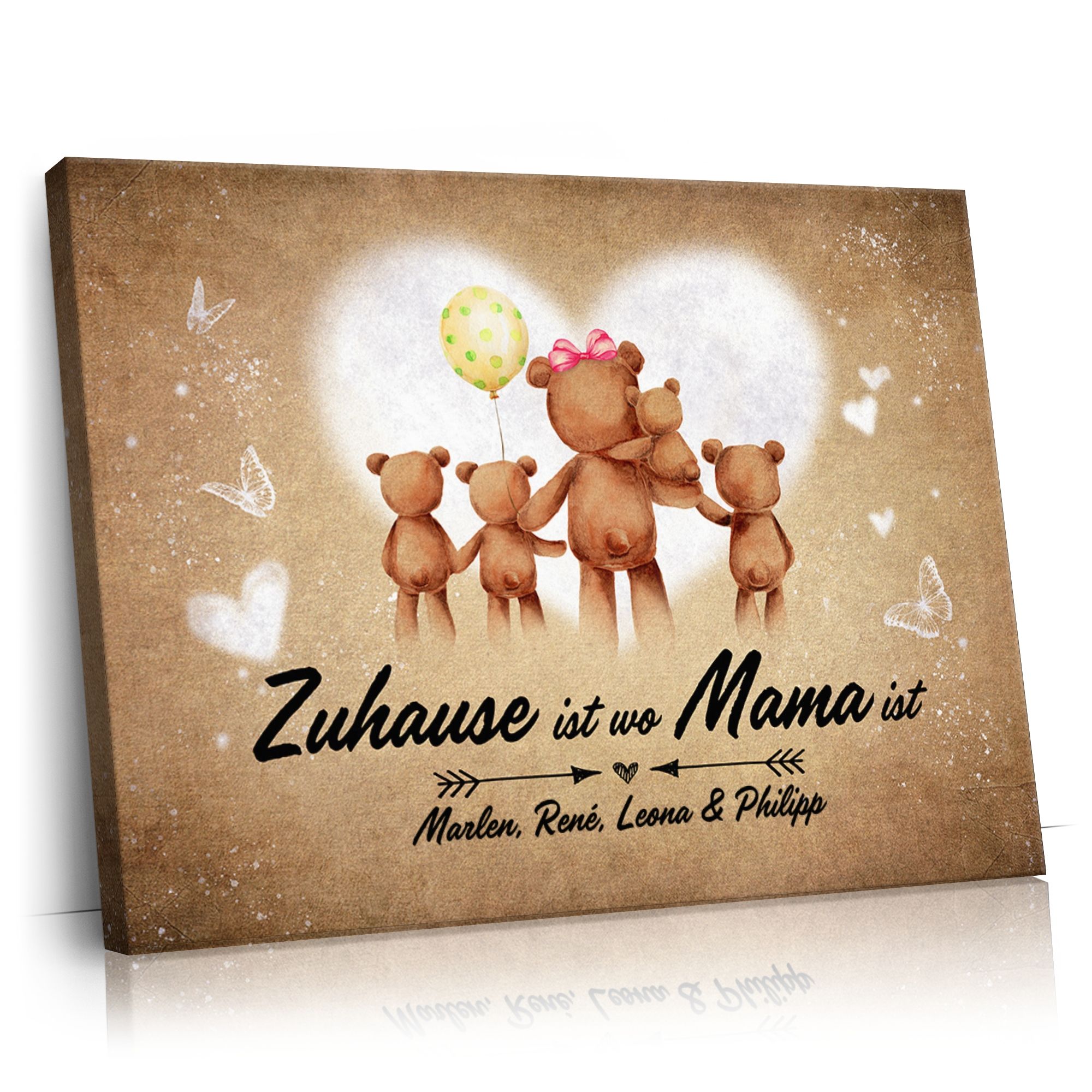 Personalisierbares Geschenk Teddymama