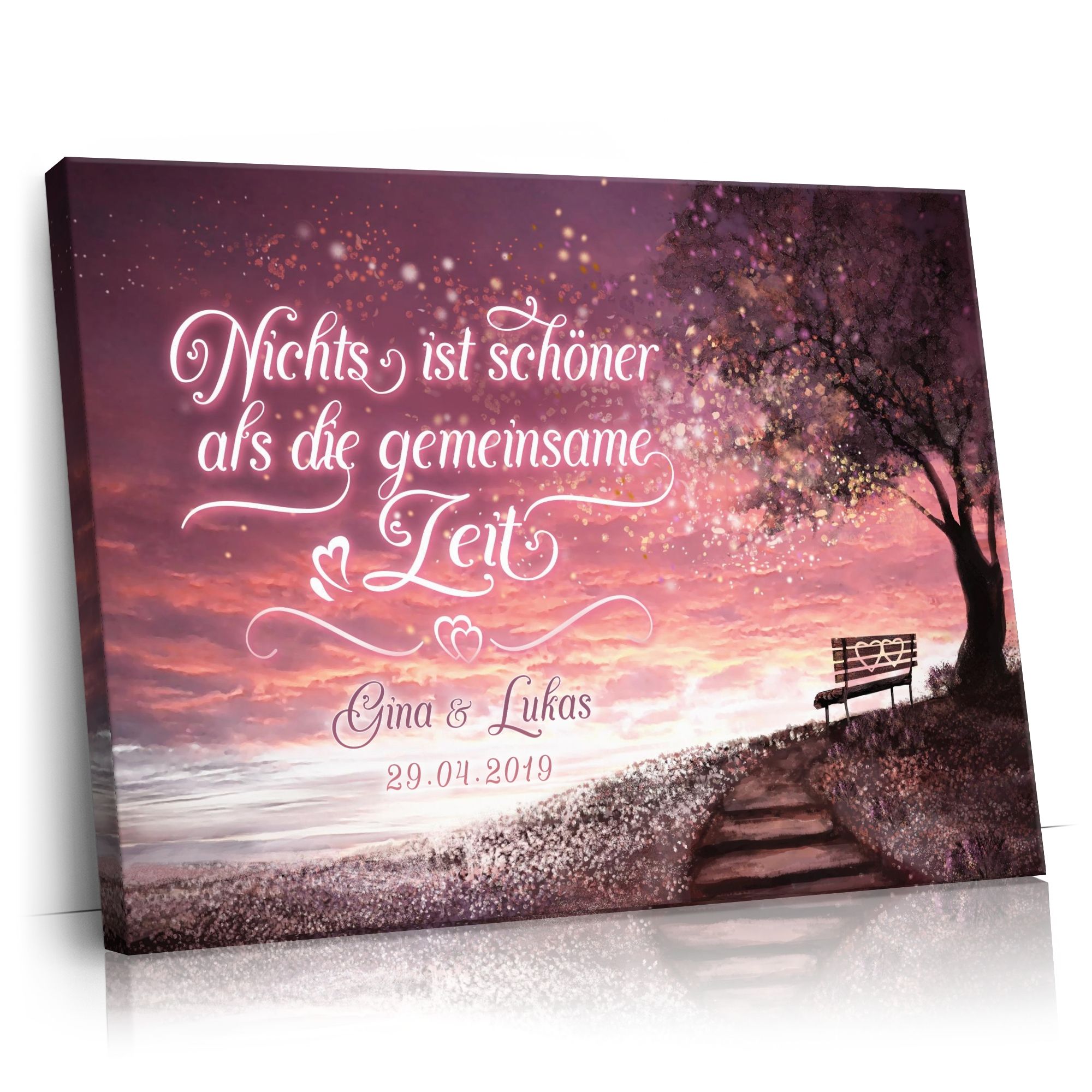 Personalisierbares Geschenk Romantischer Ausblick