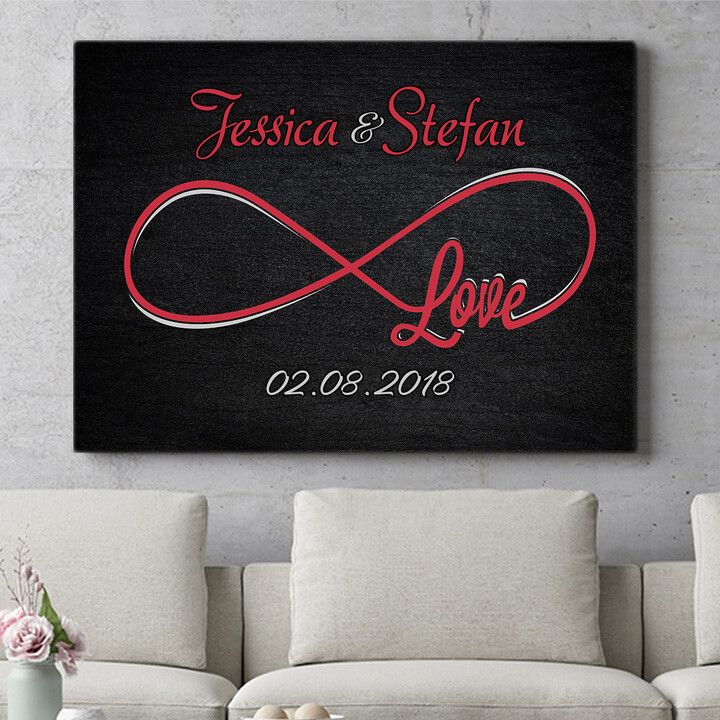 Personalisiertes Wandbild Für Immer Du