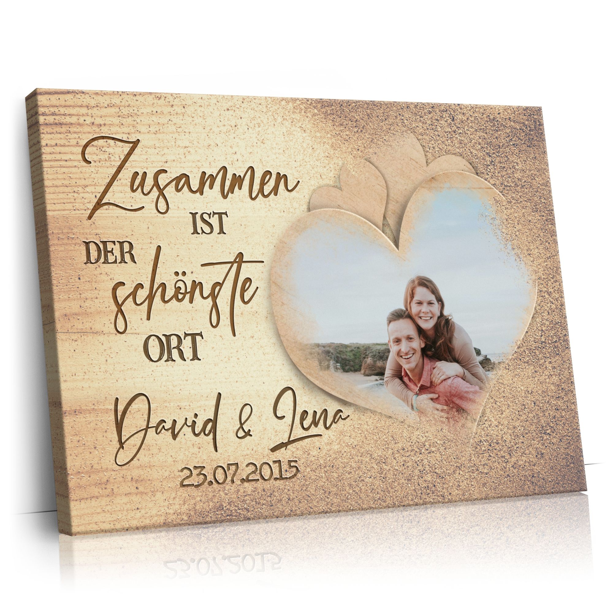 Personalisierbares Geschenk Der schönste Ort