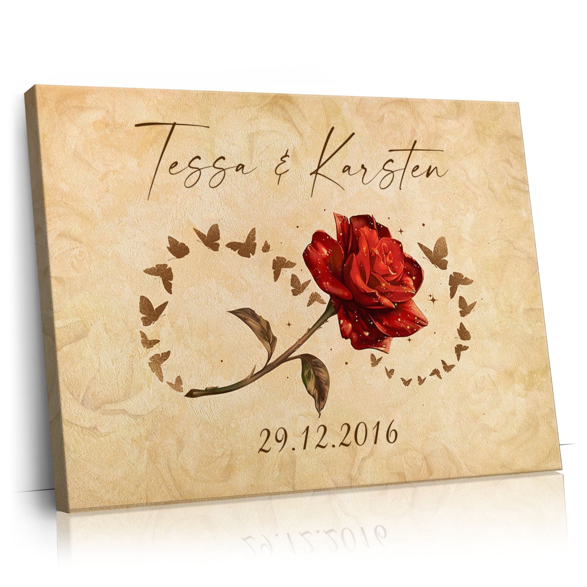 Personalisierbares Geschenk Du und ich für immer