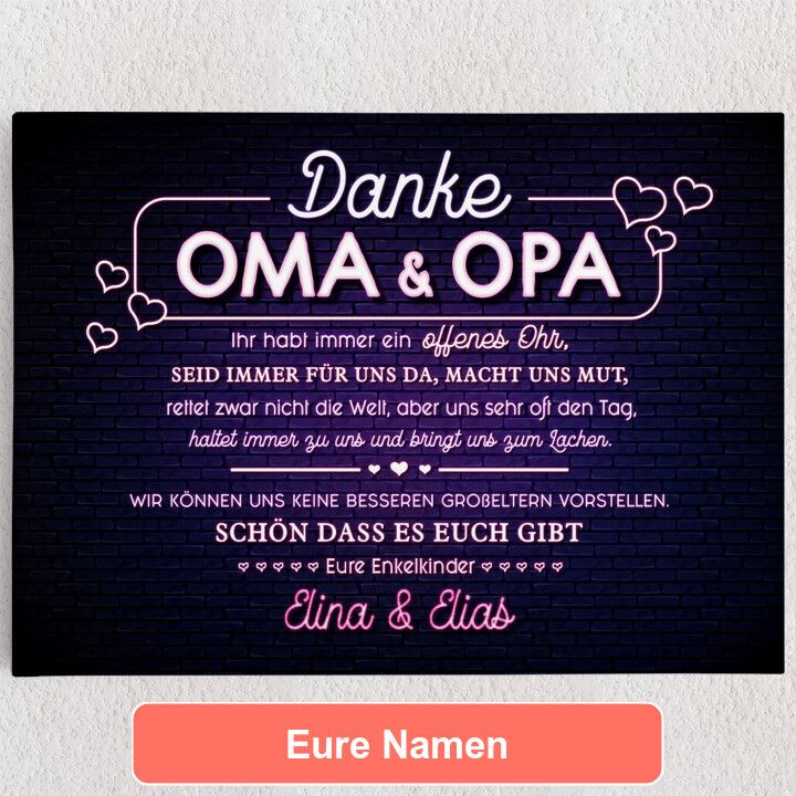 Oma & Opa sind imm...
