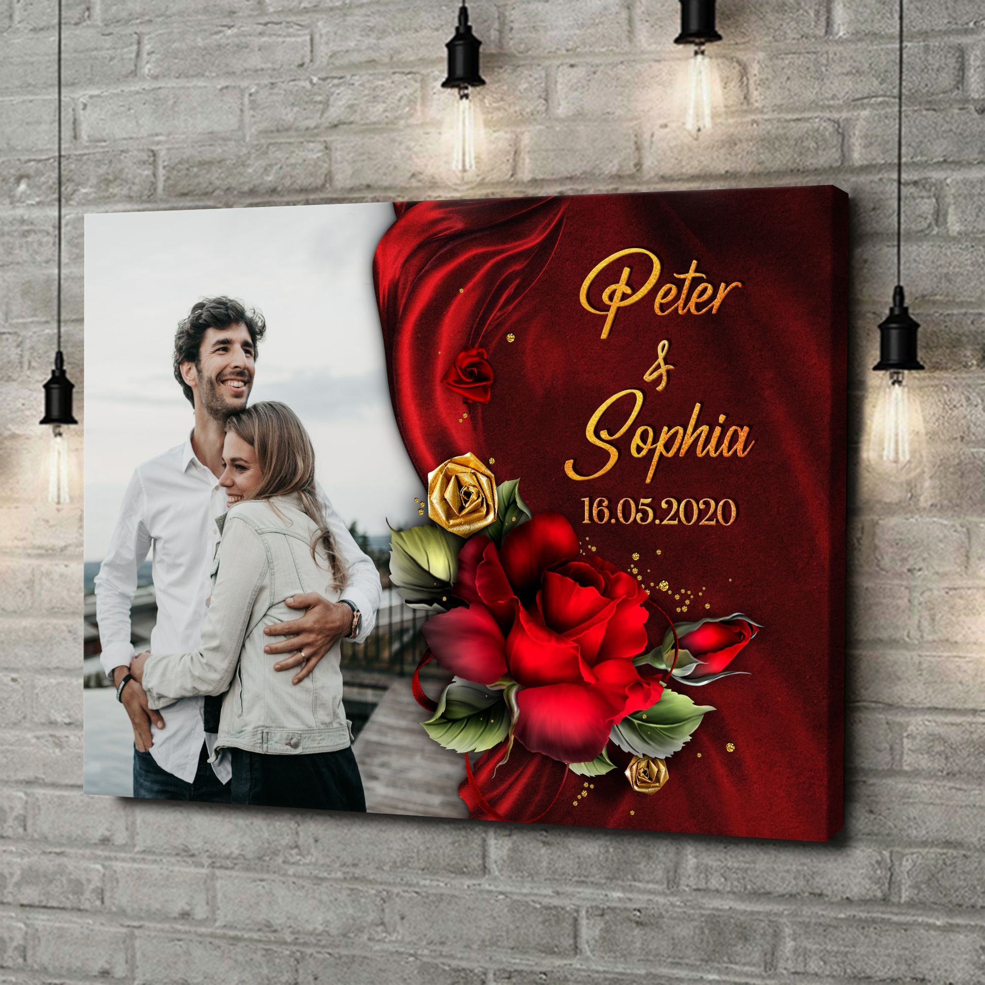 Liebesleinwand als Geschenk Geschenk der Liebe