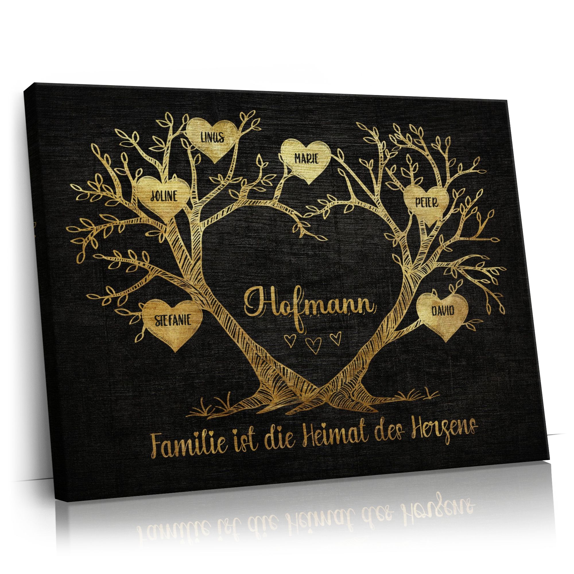 Personalisierbares Geschenk Zuhause der Herzen