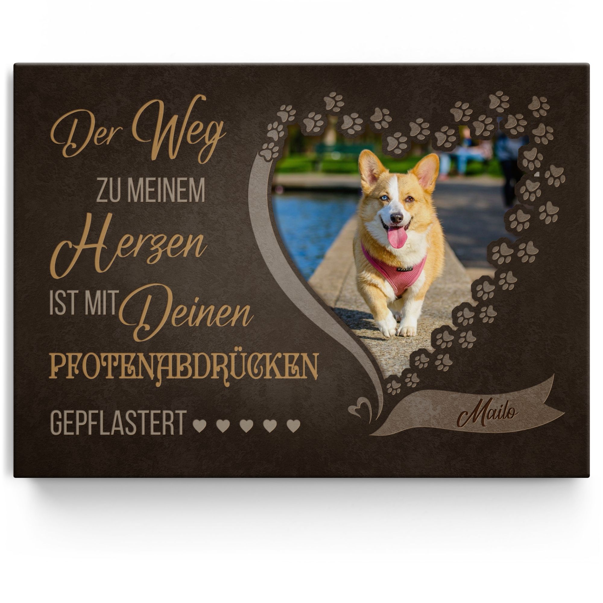 Pfotenabdrücke
