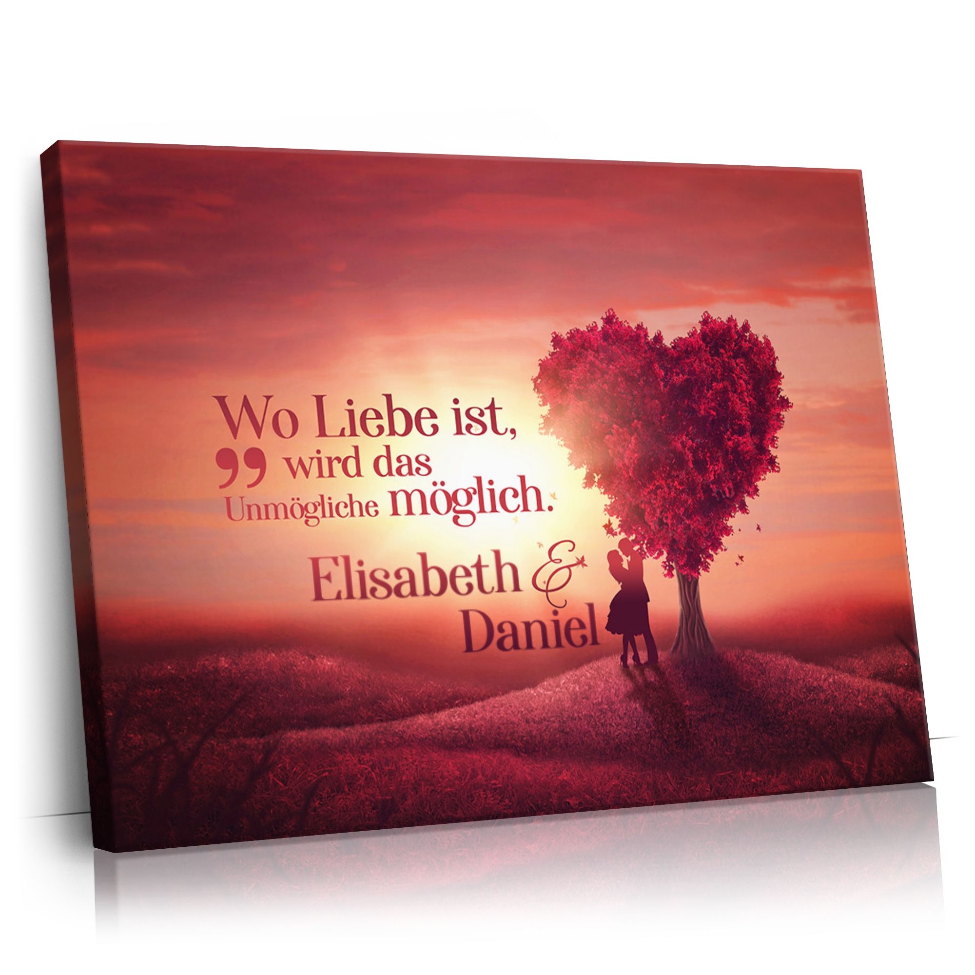 Personalisierbares Geschenk Love Tree