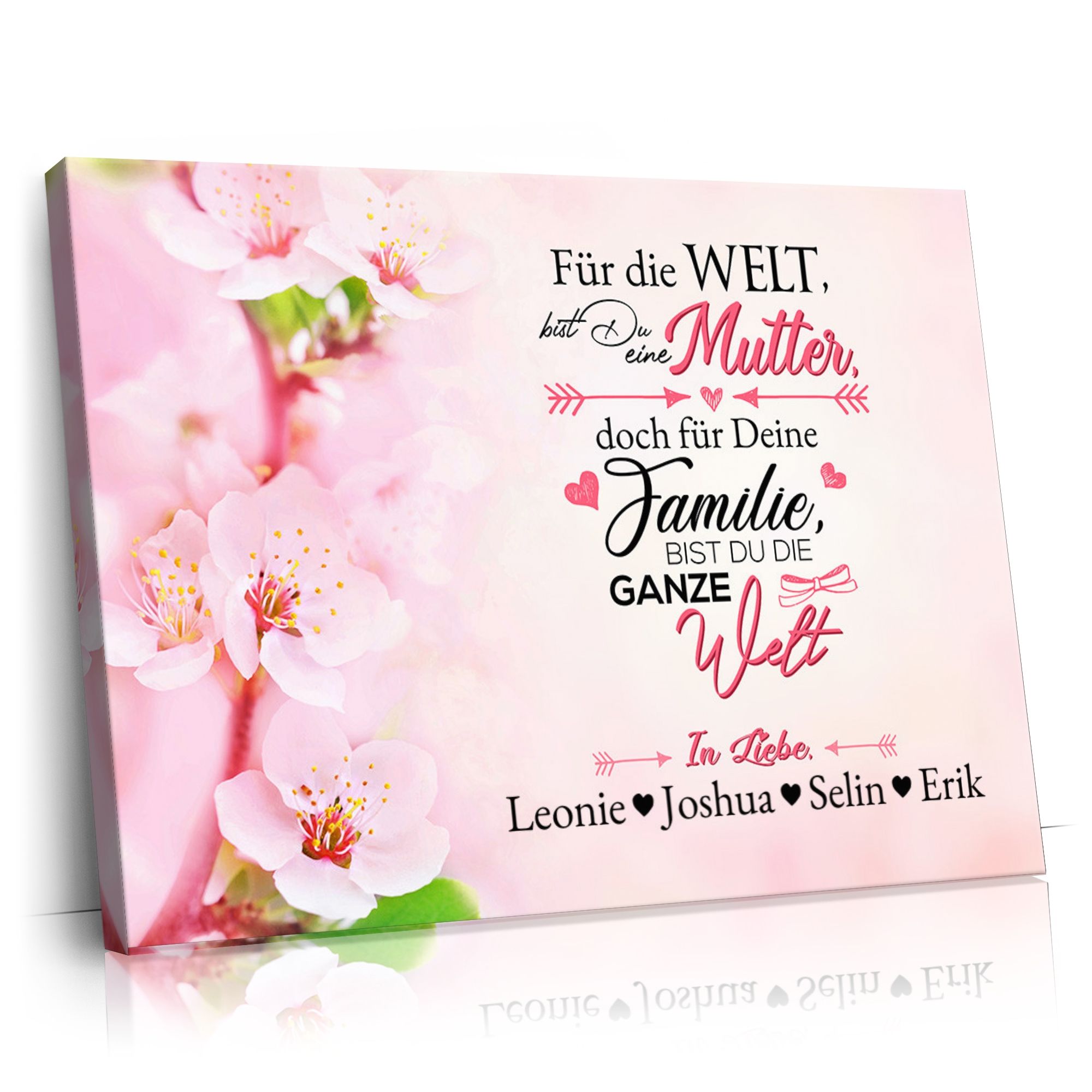 Personalisierbares Geschenk Die ganze Welt