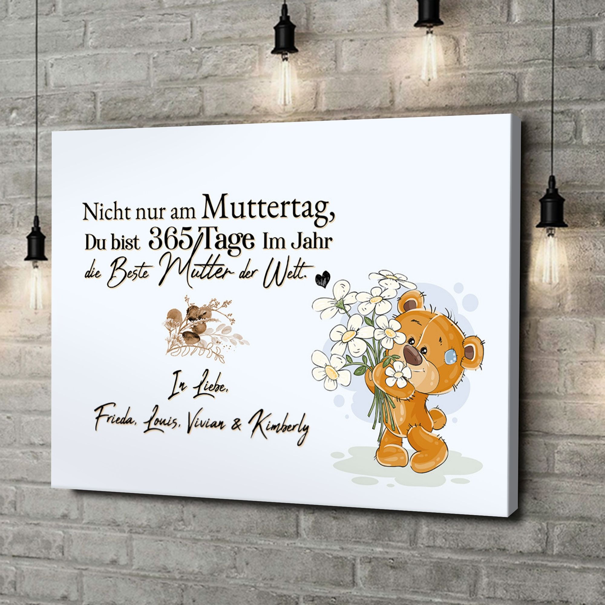 Liebesleinwand als Geschenk 365 Tage im Jahr