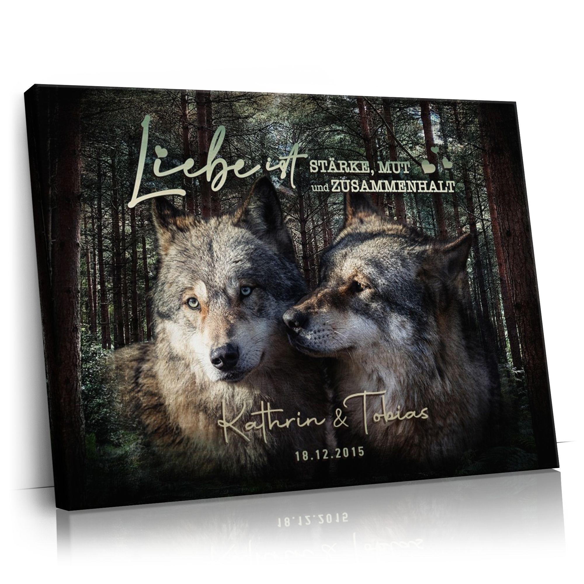 Personalisierbares Geschenk Stärke & Mut