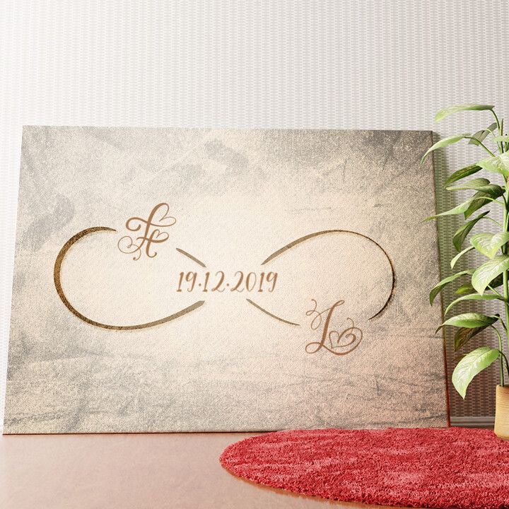 You And Me Wandbild personalisiert