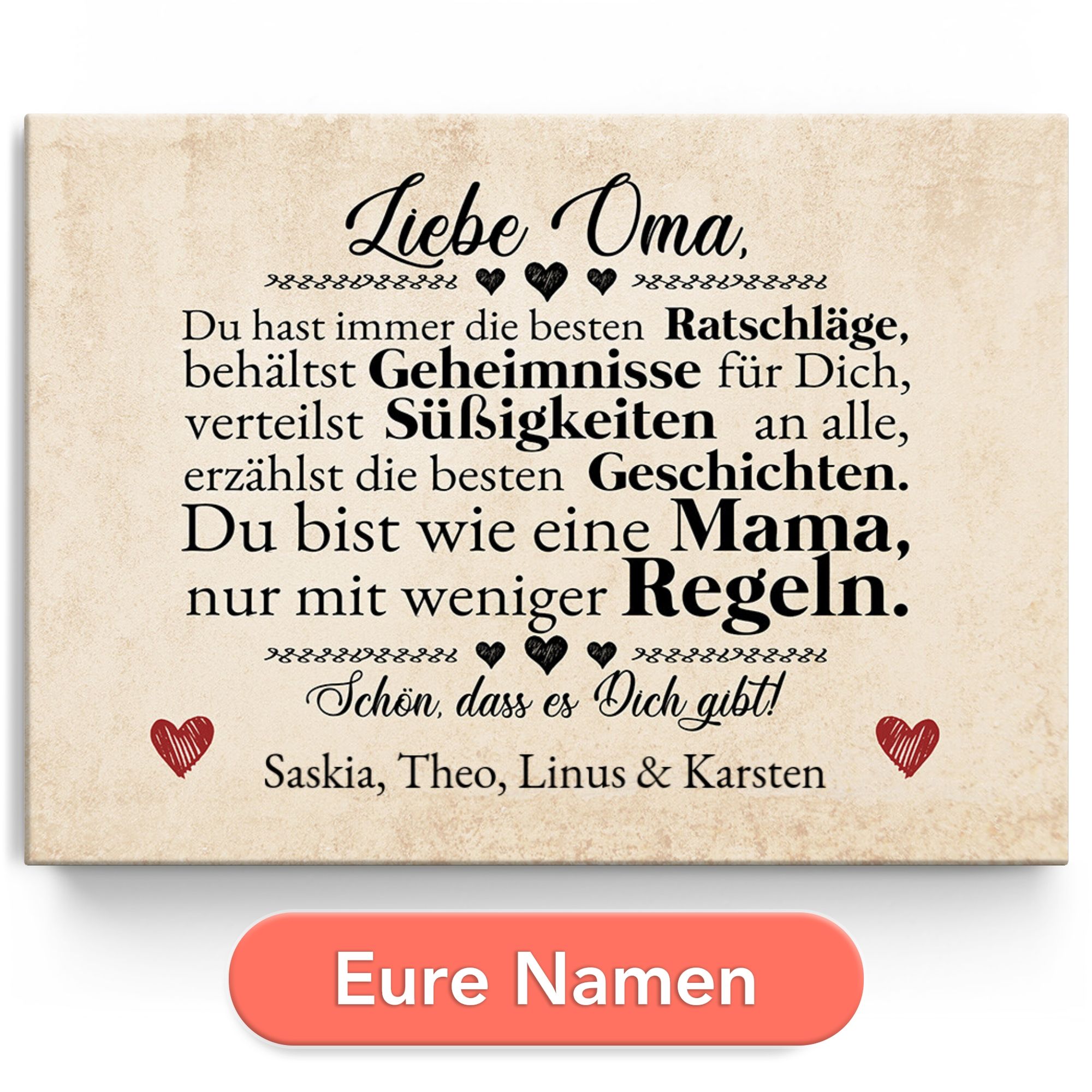 Oma ist die Beste