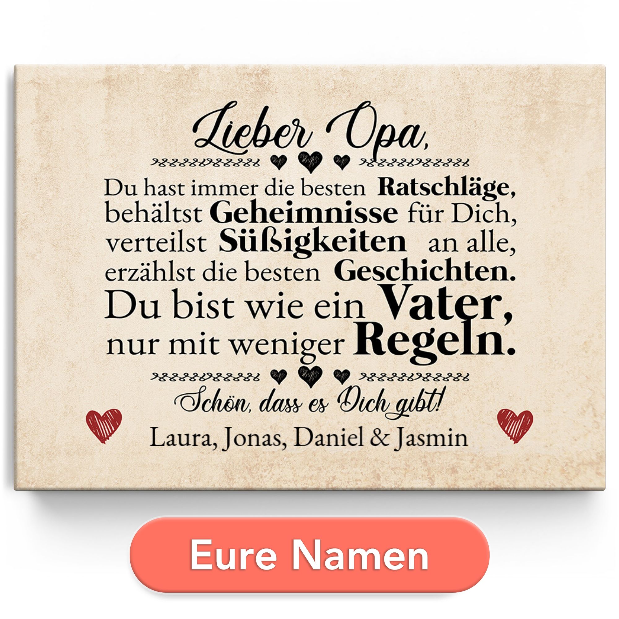 Opa ist der Beste