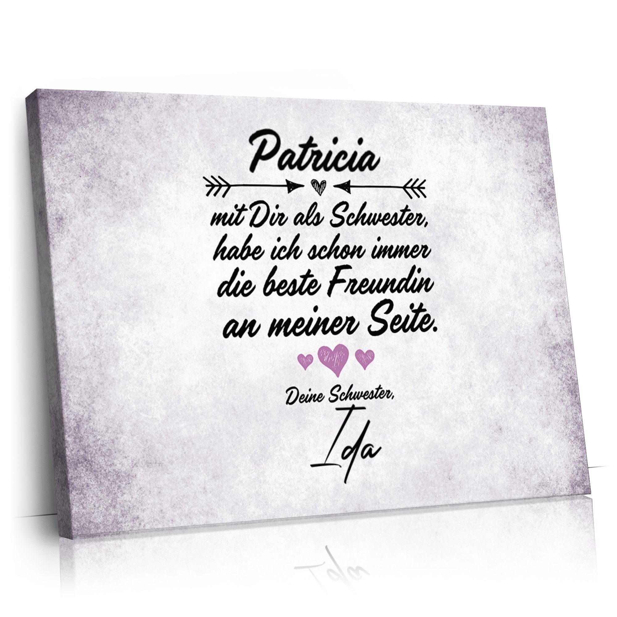 Personalisierbares Geschenk Beste Freundin