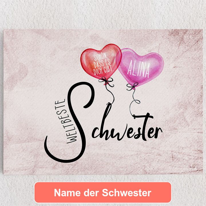 Weltbeste Schweste...