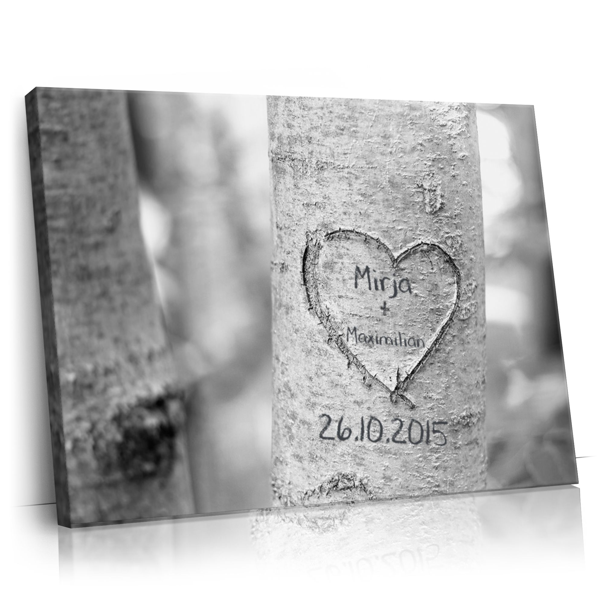 Personalisierbares Geschenk Treeheart