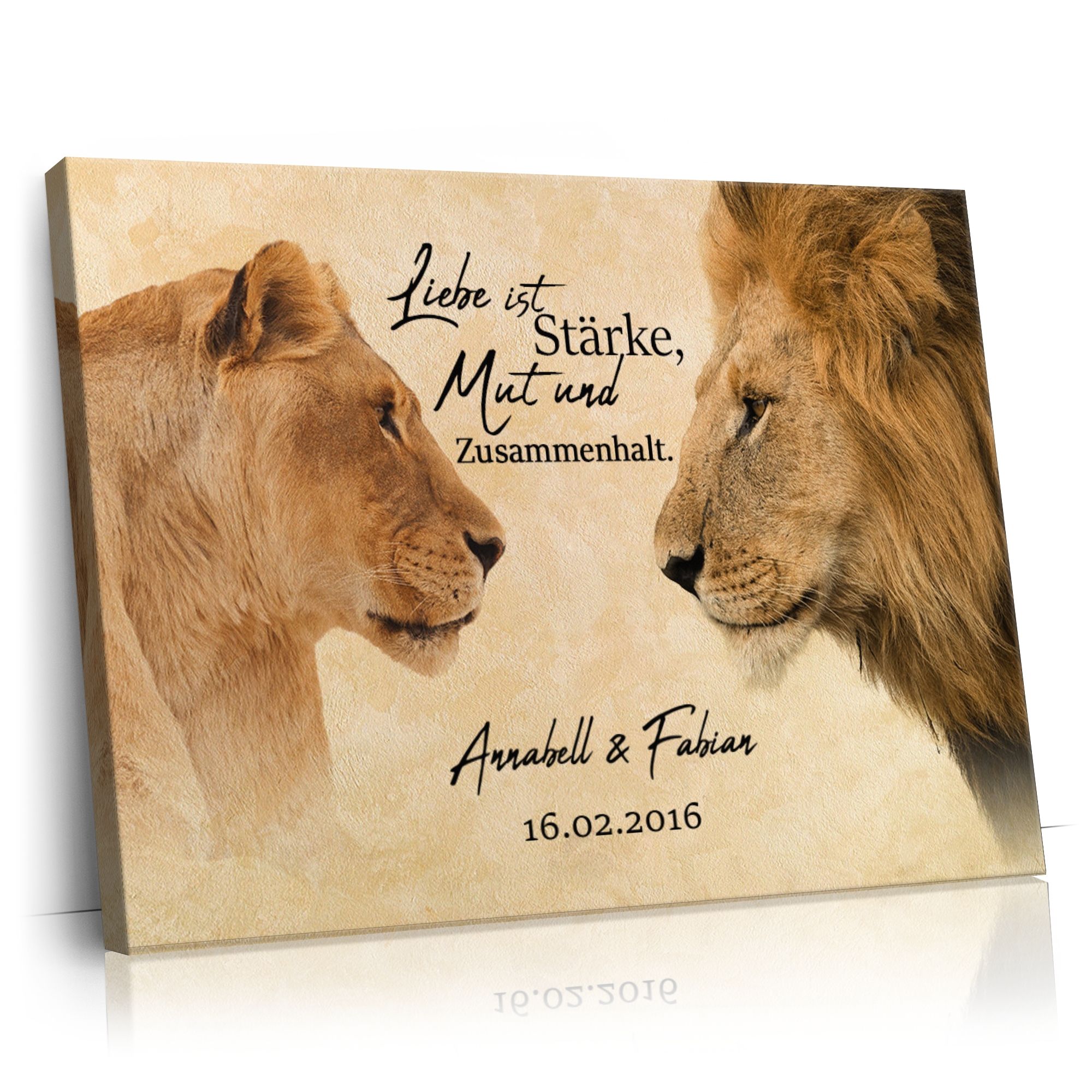 Personalisierbares Geschenk King & Queen