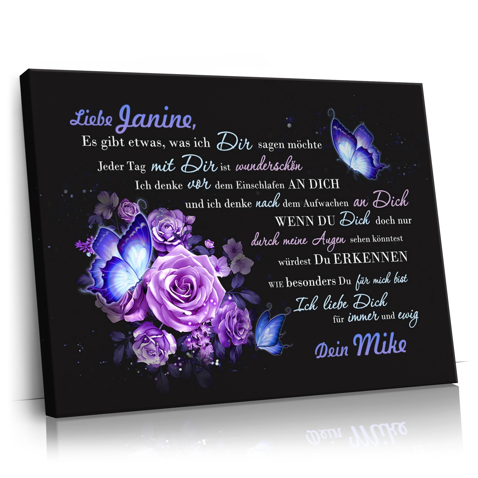 Personalisierbares Geschenk Durch meine Augen