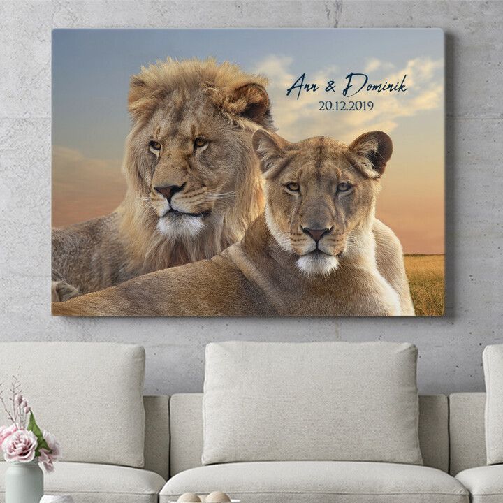 Personalisiertes Wandbild Ewiges Bündnis