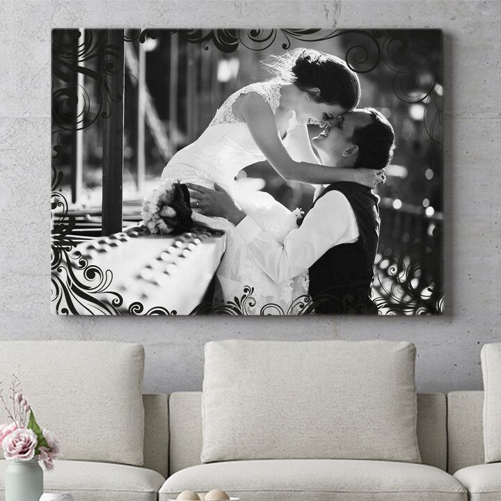 Personalisiertes Wandbild Hintergrund: Eleganz