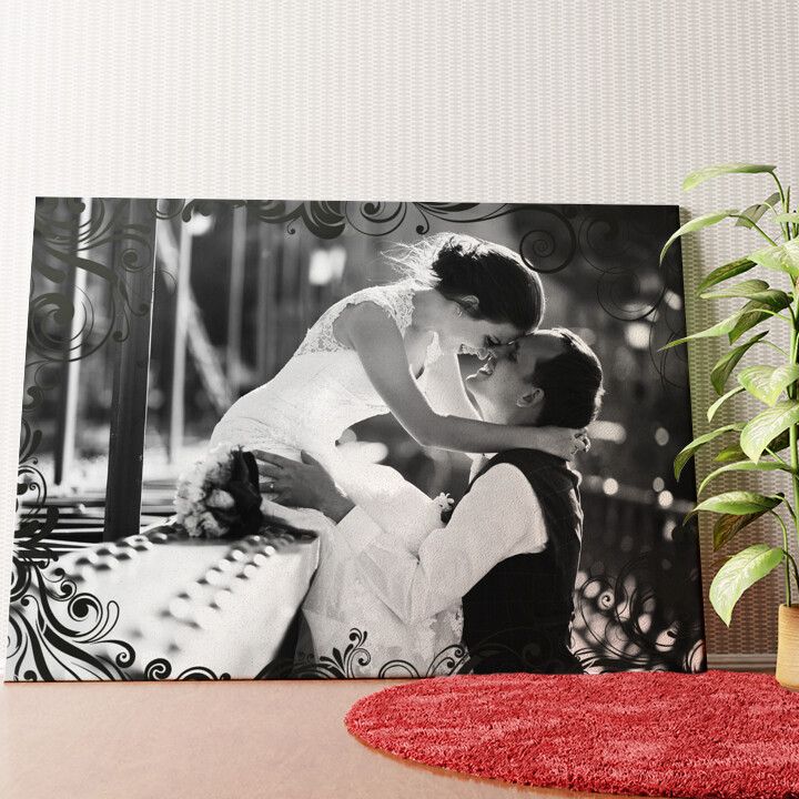 Hintergrund: Eleganz Wandbild personalisiert