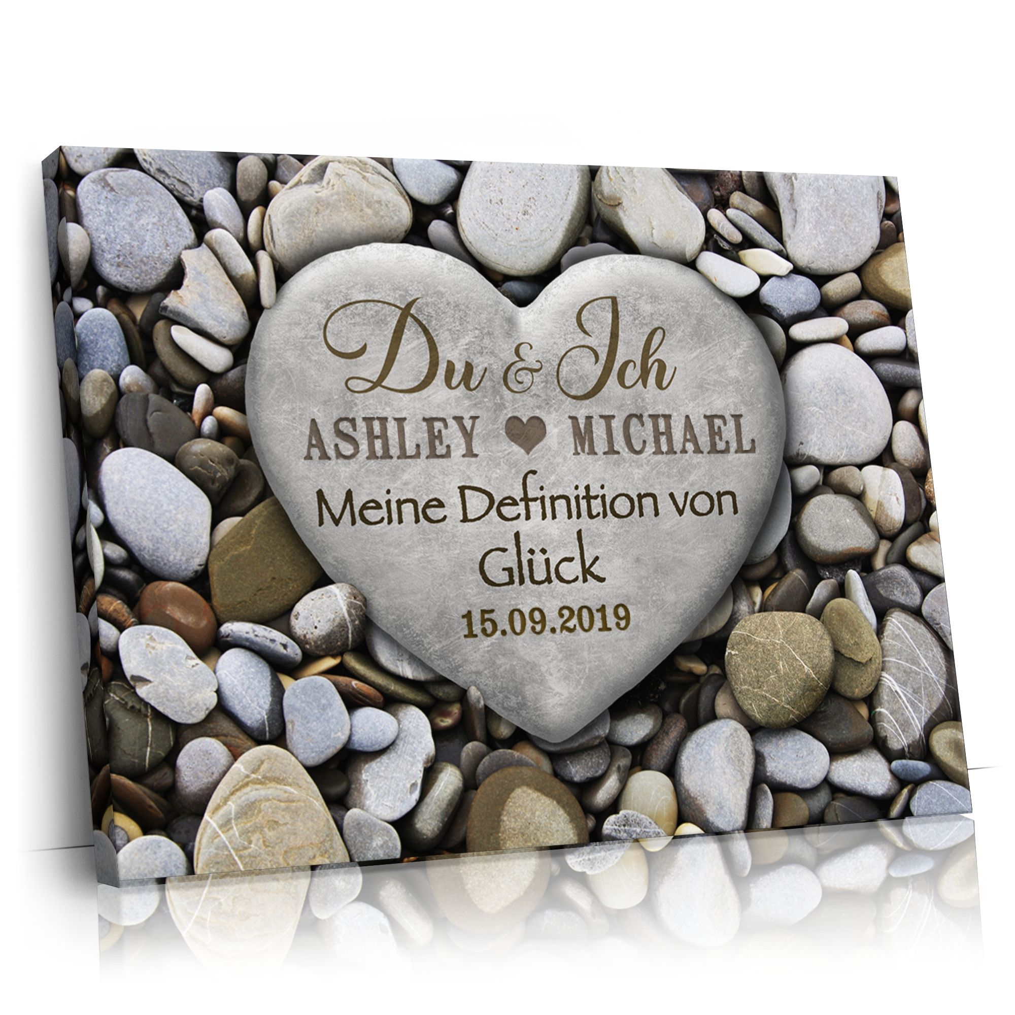 Personalisierbares Geschenk Definition von Glück