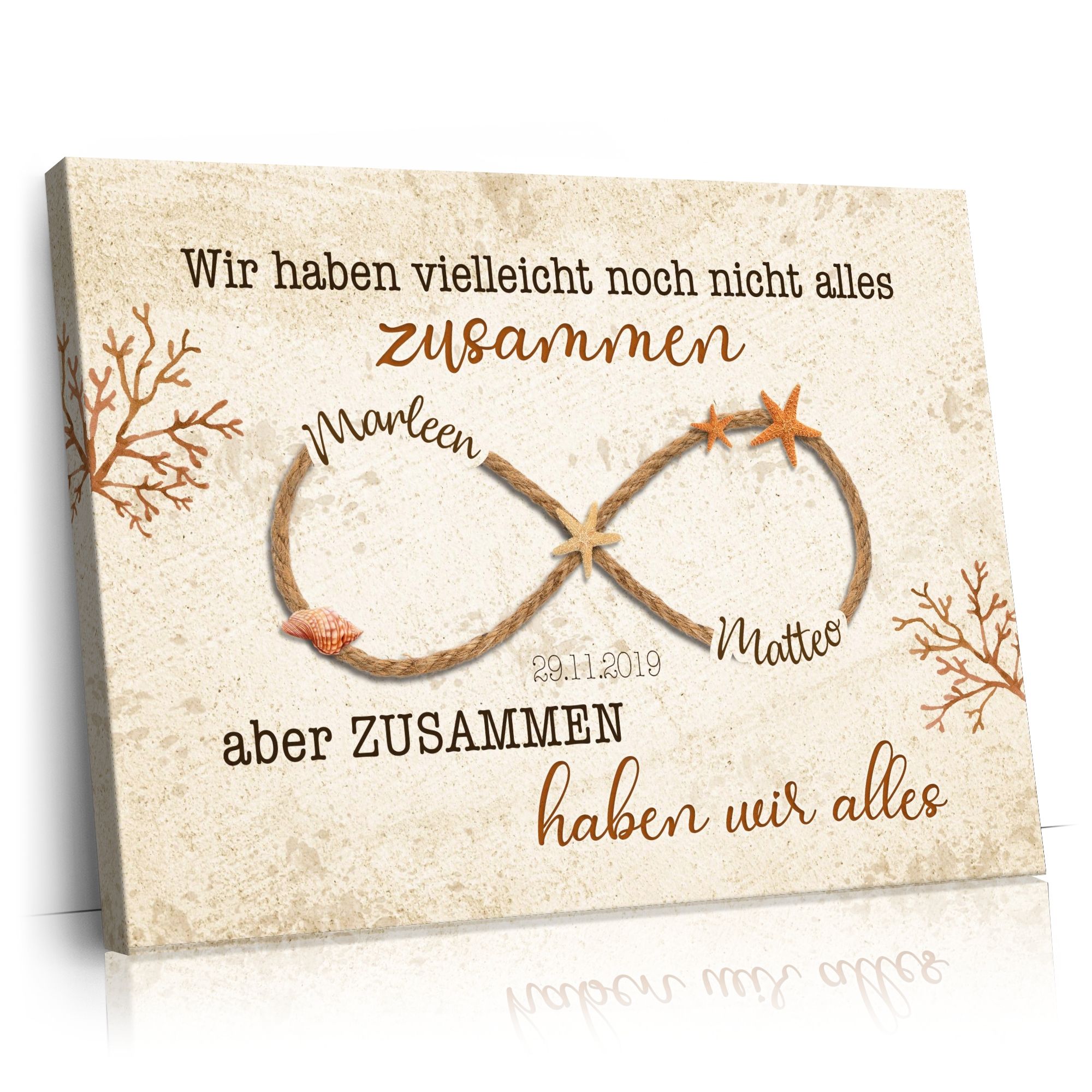 Personalisierbares Geschenk Du bist alles