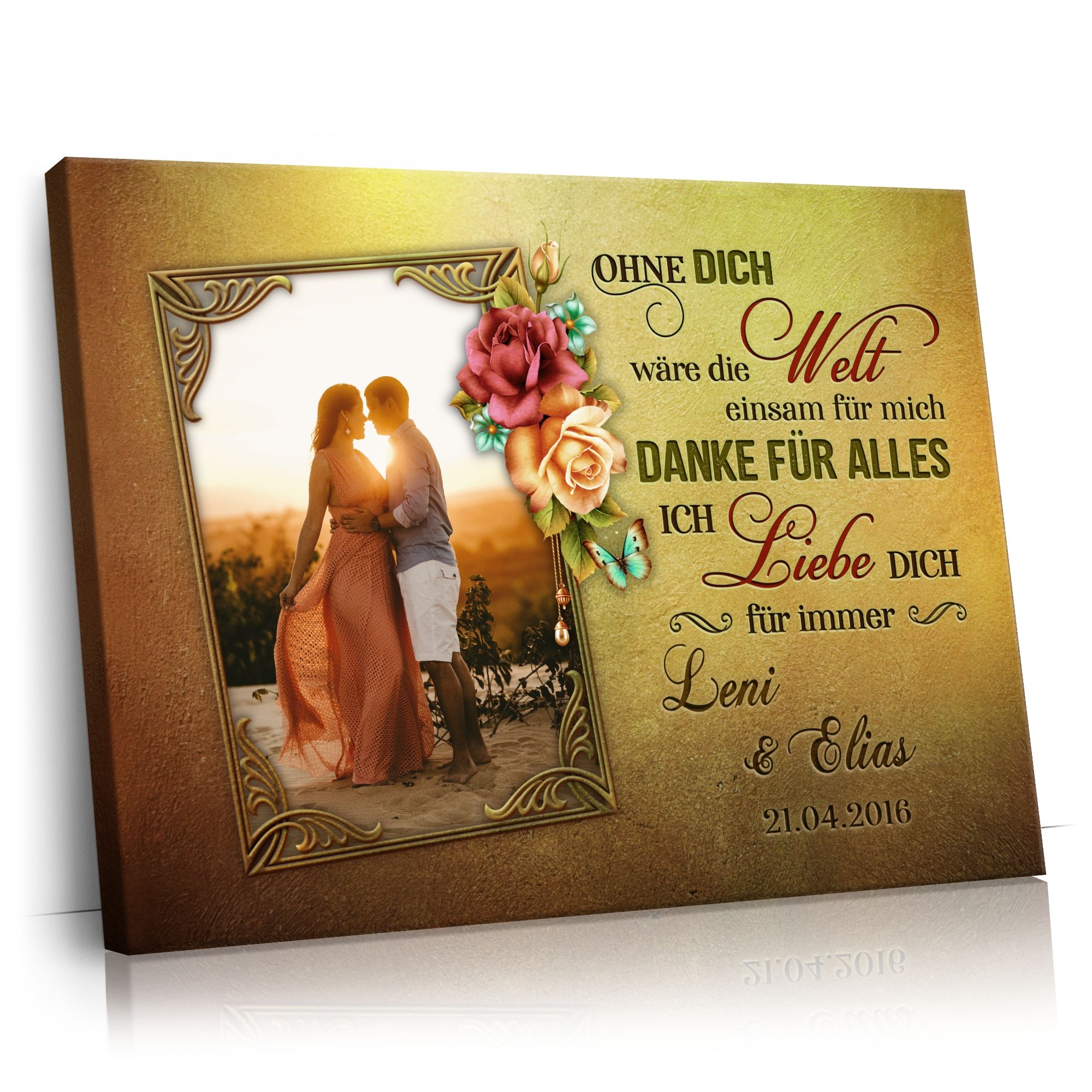 Personalisierbares Geschenk Liebe für immer